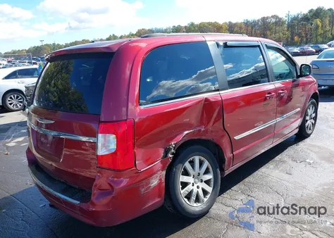 2012 Chrysler Town & Country Touring из США, поврежденный, VIN 2C4RC1BG7CR227128